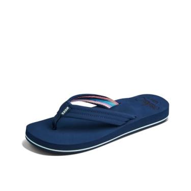 Imagem de REEF Sandália feminina Cushion Breeze, palmilha acolchoada ultramacia, suporte de arco, Meia-noite, 41