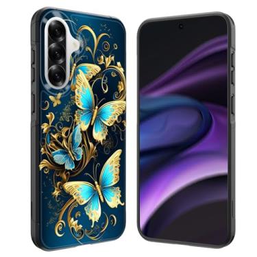 Imagem de GFEWYTJYJ Capa para Galaxy A17 5G, [proteção contra quedas de grau militar de 3 metros] Capa de telefone antiderrapante resistente à prova de choque para Samsung Galaxy A17 5G 6,7 polegadas 2025