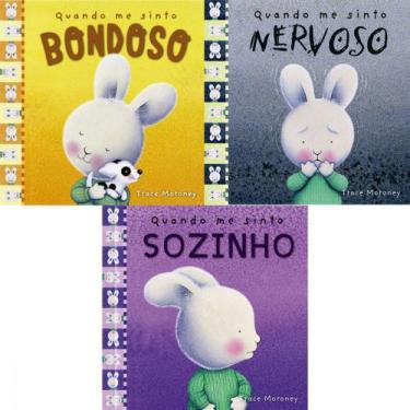 Imagem de coleção quando me sinto...3 vol (ciranda cultural): bondoso + nervoso 