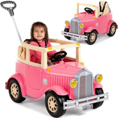 Imagem de Carrinho de Passeio e Pedal Infantil Calesita Calhambek Candy