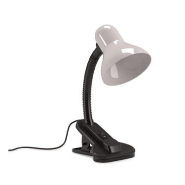 Imagem de Luminária Abajur de Mesa Flexível Articulada com Garra Bivolt 5678(BRANCO)