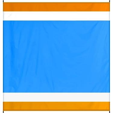 Imagem de Cobertor de praia 198 cm × 203 cm – Tapete grande à prova d'água, à prova de areia, sem areia, para 1 a 5 adultos, leve, durável, compacto para praia, viagem, acampamento, caminhada, piquenique