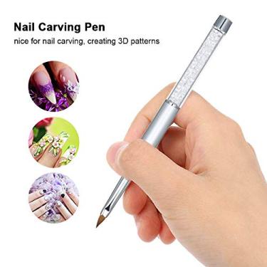 Imagem de CUOFYUNL 5 PCS Nail Art Design Conjunto de canetas para pintura pontilhada Kit ferramenta