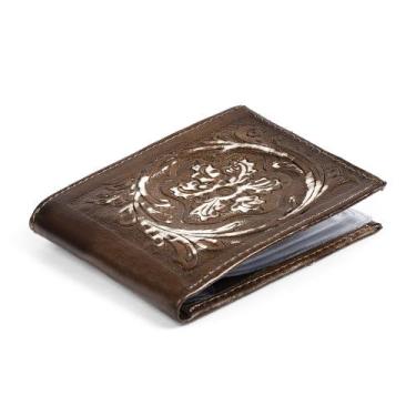 Imagem de Carteira Masculina Porta Cartão Cowboy Café DIfranca - Country - Gabri