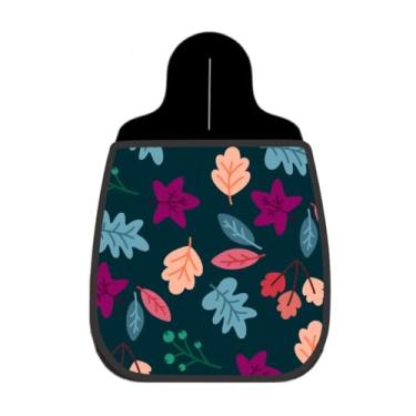 Imagem de Lixeira De Carro Organizador Lixinhocar Folhagem Outono Fundo Escuro 1