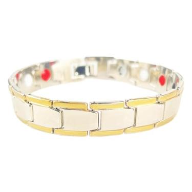 Imagem de Pulseira masculina ajustável de aço de titânio com ferramenta de remoção de elos, Adjustable, Aço inoxidável, Sem Pedra Preciosa