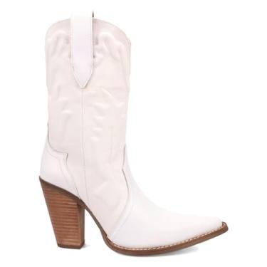 Imagem de Dingo Bota feminina Tipsy Western, Branco, 36