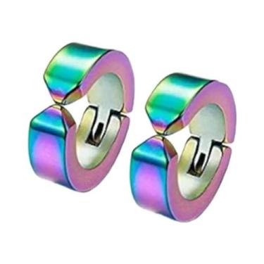 Imagem de Clipe De Orelha De Aço Inoxidável Para Homens Com Brincos Falsos Para 