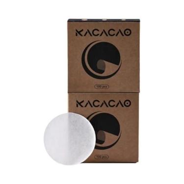 Imagem de Papel Filtro De Café 51 53 58mm 100pcs Para Máquina De Espresso Delong