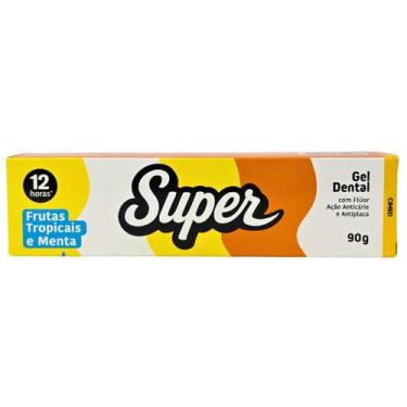 Imagem de Gel Dental Frutas Tropicais e Menta Super Cimed 90g