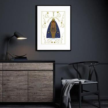 Imagem de Quadro Nossa Senhora Aparecida - 60X48Cm