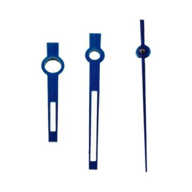 Imagem de Ponteiros De Relógio Luminosos Prata, Ouro Rosê E Azul Com Detalhes Ve