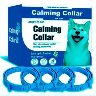 Imagem de Coleira Calmante Anti Stress/Agitação/Irritação Para Cães E Gatos com 