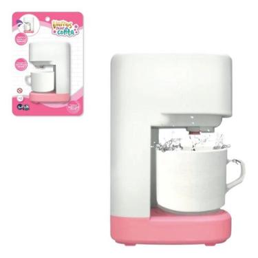 Imagem de Mini Cafeteira De Brinquedo Sai Água Unik Toys Rosa