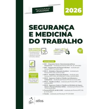 Imagem de Segurança e Medicina do Trabalho - 93ª Edição 2026