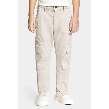 Imagem de Calça Aramis Chino Color Cargo Areia-Masculino