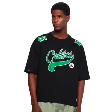 Imagem de Camiseta Nba Masculina Boston Celtics Yards Oversize