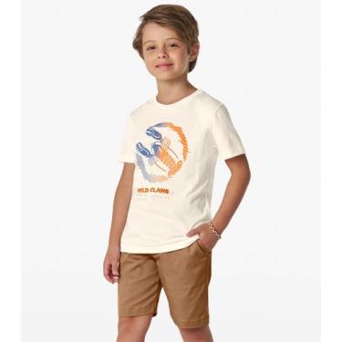 Imagem de Camiseta Masculina em Meia Malha Trick Nick Off White, 4, Off White