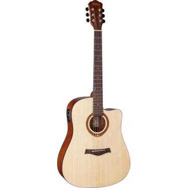 Imagem de Violão Hofma HMF 290 Eletroacústico Dreadnought 6 Cordas Aço