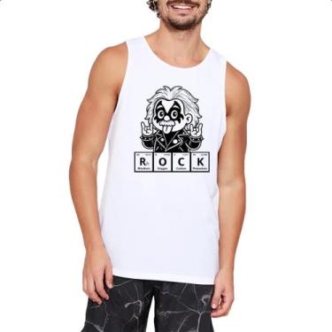Imagem de Camiseta Regata Einstein Rock Elementos Quimicos - Alearts, GG