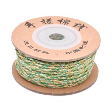 Imagem de Corda De Algodão Trançada De 3 Fios Para Macramê, Fio Para Miçangas, C