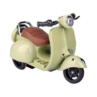 Imagem de Mini Moto Elétrica Infantil Para Bonecas Estilo Labubu - Carrinho De B