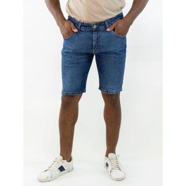 Imagem de Bermuda Masculina Jeans Clássica Skinny Algodão Anticorpus-Masculino