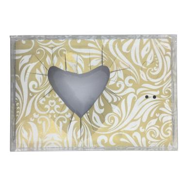 Imagem de Caixa Coração De Colher 500G Dourado