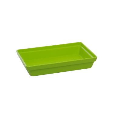 Imagem de Travessa Stillo Rasa Vemplast P Tropical Polipropileno Verde