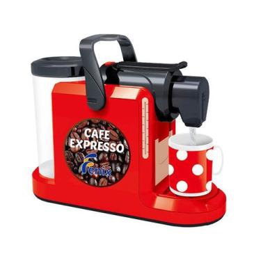 Imagem de Máquina De Café Infantil Cafeteira Saí Água De Verdade - Fenix Brinque