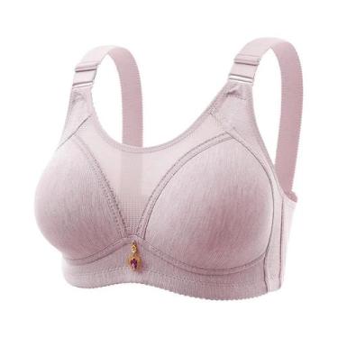 Imagem de Sutiã Esportivo Feminino Confortável Antiderrapante Com Bojo Push-up, 