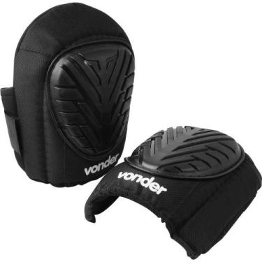 Imagem de Joelheira de Proteção com Gel, Vonder Único Preta OstenVonder