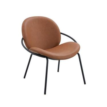 Imagem de Poltrona para Sala de Estar Base em Aço Lea - Rivatti