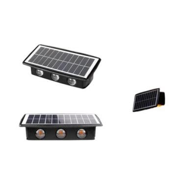 Imagem de Luz De Parede Solar LED De Alta Luminosidade Para Exterior, Decoração 