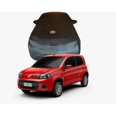 Imagem de Capa de Carro Novo Uno Tecido Lycra Premium - Cadilhe Capas, Preto