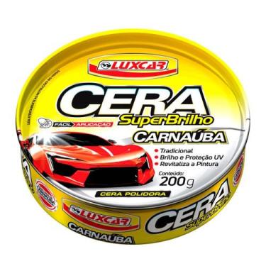 Imagem de Cera pasta automotiva superbrilho 200g - luxcar