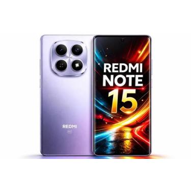 Imagem de Smartphone Celular Xiaomi Note 15 128GB, 6GB RAM, Dual SIM, Tela 6,67 