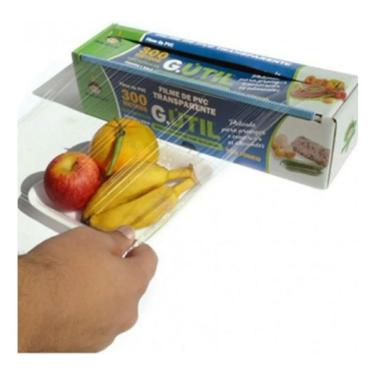 Imagem de Filme Pvc Cx C- Serrilhas - 38cm X 300m - Guarufilme