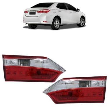 Imagem de Lanterna Traseira Corolla 2015 A 2017 Mala Com LED - Automotive Import