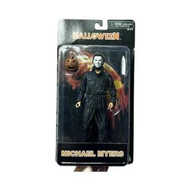 Imagem de Figura De Ação LED Do Michael Myers NECA, Brinquedo De Horror De Hallo