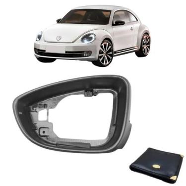 Imagem de Nova Moldura Aro Interno Espelho Retrovisor Fusca 2013 Á 2016 1 Peça -