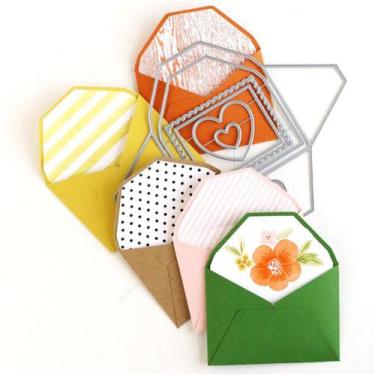 Imagem de Matrizes de corte para scrapbooking FAWENUCY Happy Birthday Balloon 14