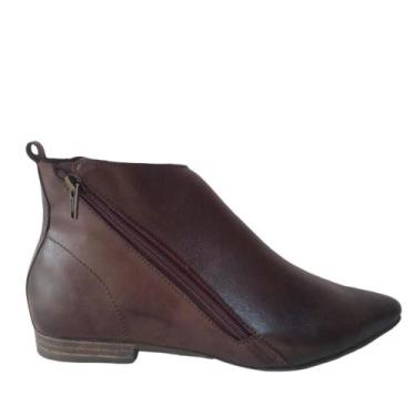 Imagem de Miss western 1504 couro, Café, 36