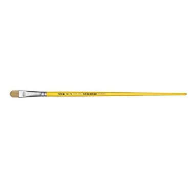 Imagem de Pincel Chato Filbert Lixado Amarelo 151-12 Tigre Pincel Chato Filbert 