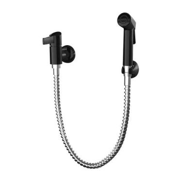 Imagem de Ducha Higiênica Flexível Preta C-04 1984 F26 - 7140121 - LORENZETTI