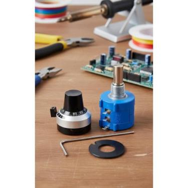 Imagem de 2x Potenciômetro 5K 10 Voltas: Controle Preciso - Congratulations Stor