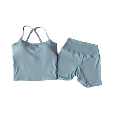 Imagem de Conjunto De Top Esportivo De Intensidade Média Para Mulheres, Vestuári