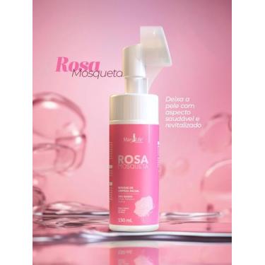Imagem de MOUSSE de LIMPEZA FACIAL  NIACINAMIDA  ROSA MOSQUETA  COLAGENO  VITAMI