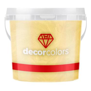 Imagem de Cimento Queimado Diamantado 3,2 kg - Decor Colors, Amarelo