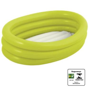 Imagem de Banheira Inflável Oval Verde 55 Litros - MOR